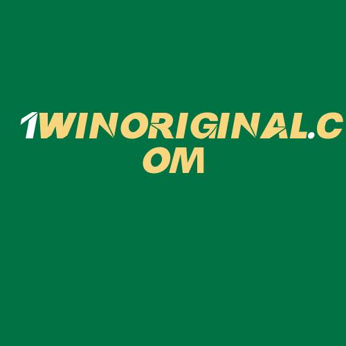 Logo da 1WINORIGINAL